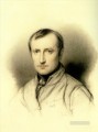 self portrait 1838 charcoal Hippolyte Delaroche